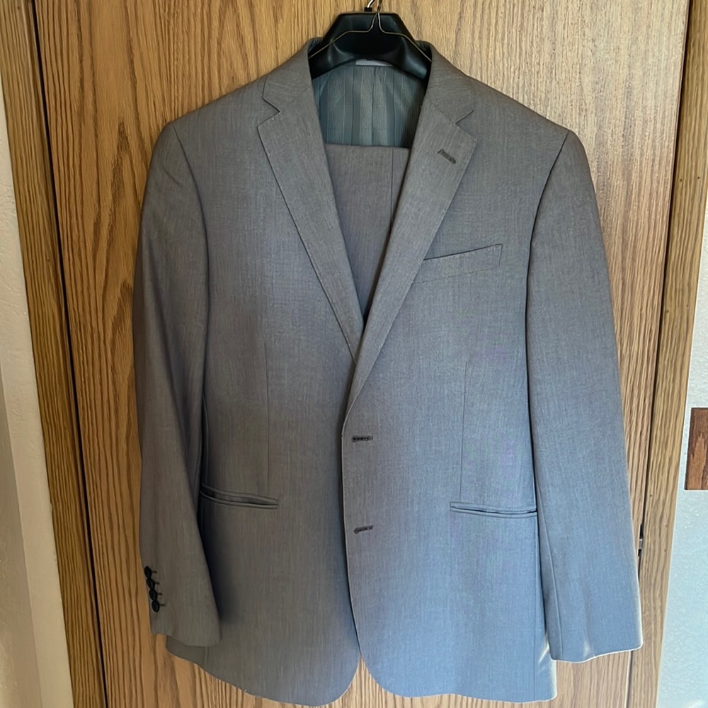JF J.Ferrar Ultra Comfort Slim Fit Suit